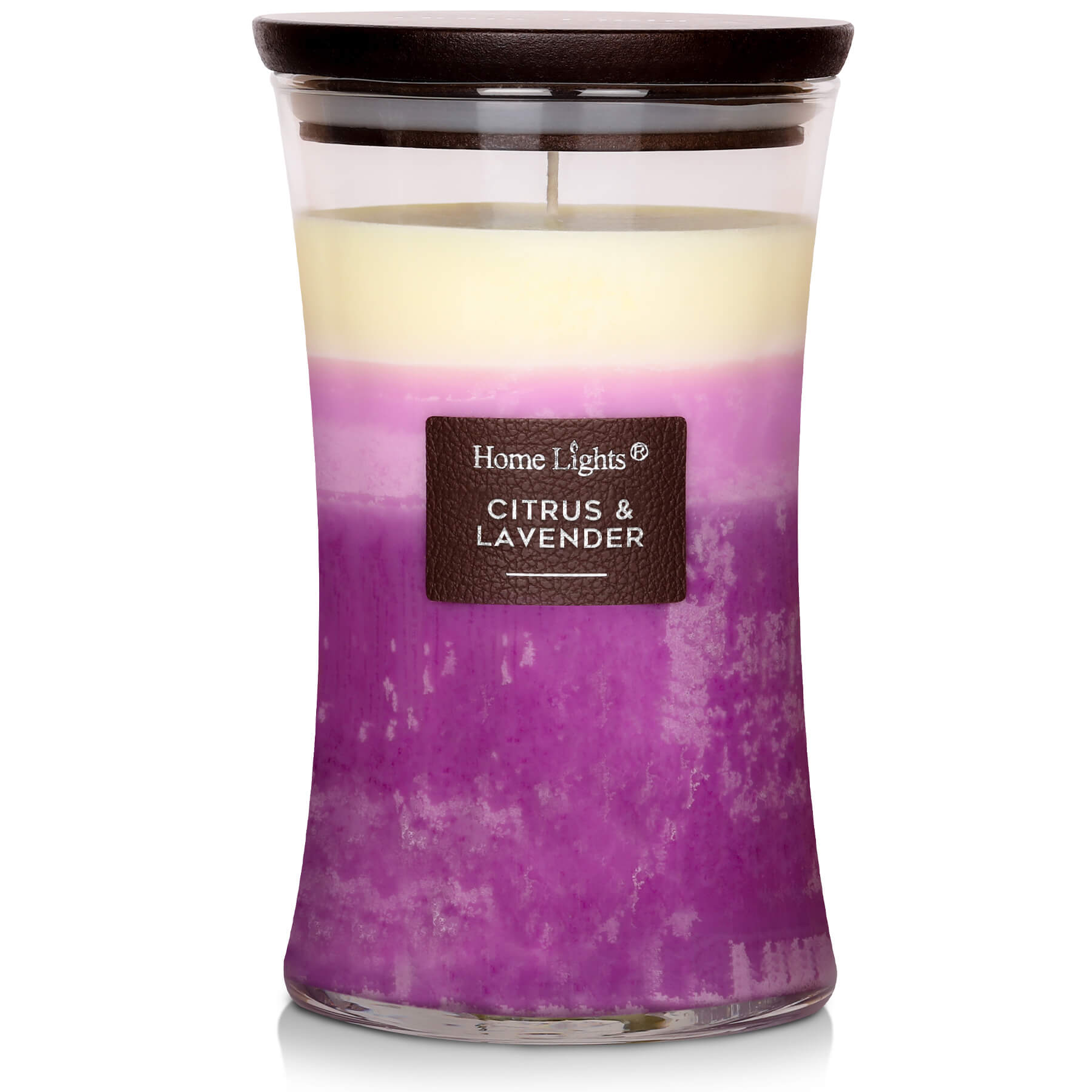 Picture of Citrus & Lavender , Home Lights 3-Layer Highly Scented Candles 